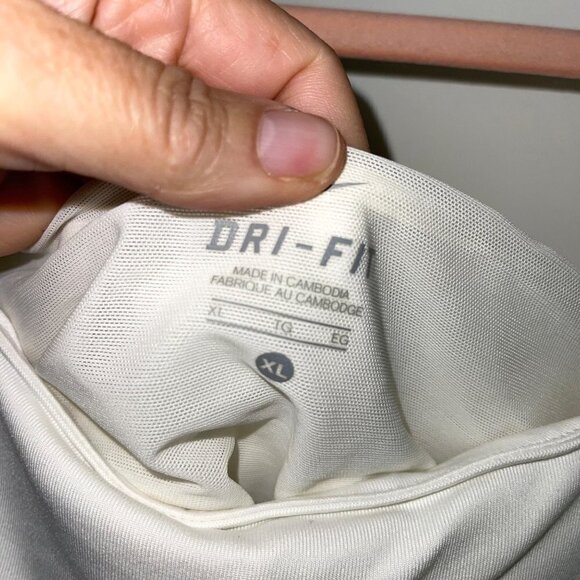 Nike Dri Fit Womens Wimby Tennis Dress Size XL White Red Serena Williams New - Picture 3 of 11